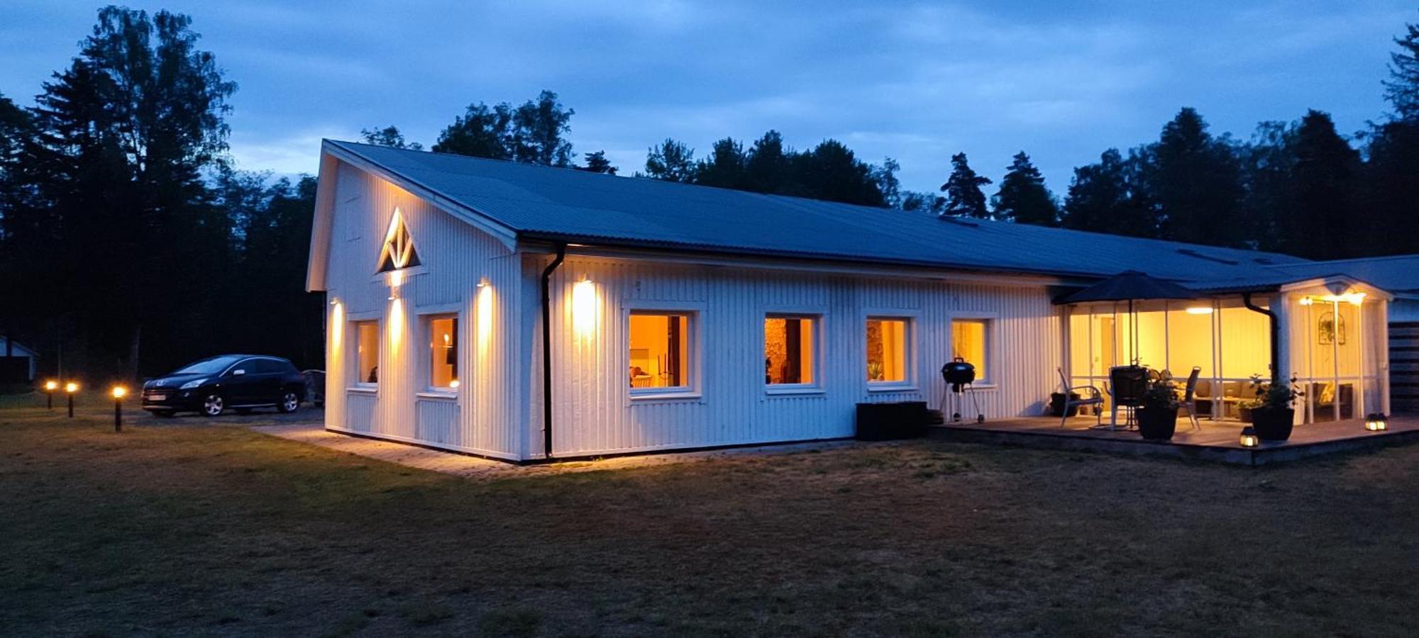 Boende I Malaskog, Near The Lake, Boat, Big Garden Ryssby Exterior foto