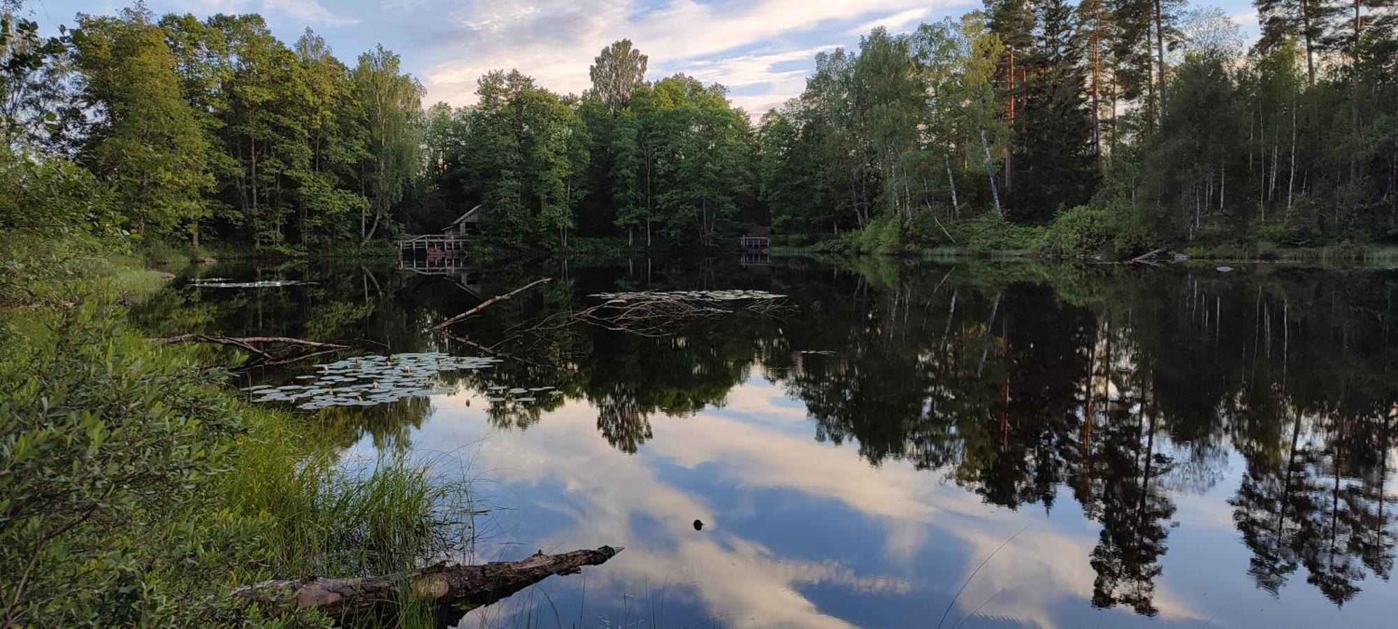 Boende I Malaskog, Near The Lake, Boat, Big Garden Ryssby Exterior foto